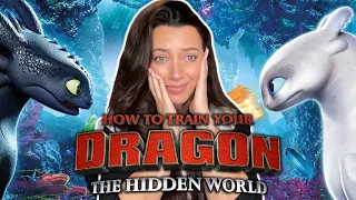 FIRST TIME WATCHING *How to Train your Dragon 3* | The Ending had me in my FEELS | Movie Reaction