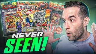 Opening NEVER BEFORE SEEN Vintage Yugioh Product!