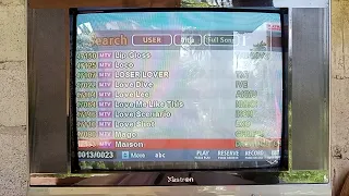 SAMPLE OF MTV LISTS USING USB EXPANSION (PLATINUM REYNA 2)