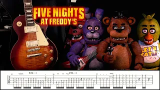 [TABS] The Living Tombstone【Five Night's at Freddy's 1 Song】Guitar Cover