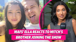 MAFS' Ella Ding reacts to ex Mitch's brother joining the show | Yahoo Australia