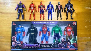 Avengers Superhero Toys/Action Figures/Unboxing, Spiderman, Iron Man, Hulk, Captain America #12