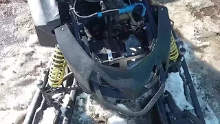 Снегоход ТИКСИ с лифановским двигателем 20 лс