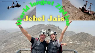 The longest ZipLine in the world (UAE) | Самая длинная Тарзанка в мире