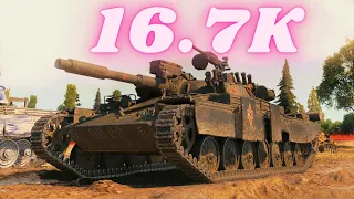 T-100 LT  💥 16.7K Spot Damage - World of Tanks Replays