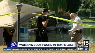 Dead body found in lake in Tempe