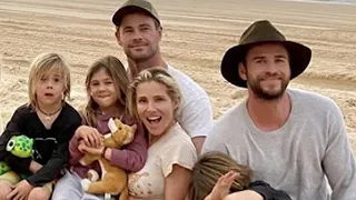 Liam Hemsworth Camps In Queensland w/ Brother Chris & Family