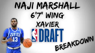 Naji Marshall Draft Scouting Video | 2020 NBA Draft Breakdowns