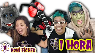 1 HORA DE TRAPALHADAS COM A MALU E O RONI FICHER!!! MARATONA RONI FICHER!!!