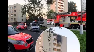 Jedenáct mrtvých po požáru v Bohumíně: Lidé před plameny skákali z oken! Policie údajně zadržela žhá