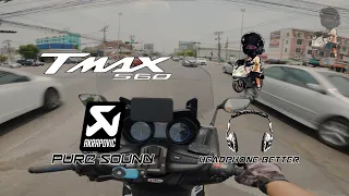 TMAX560 : Pure Sound Launch Time Ride [ 4K ]