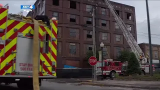 Fire erupts at historic Bunn Building in downtown Waycross