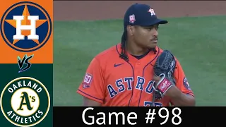 Astros VS Athletics Condensed Game Highlights 7/26/22