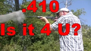 .410 IS IT THE RIGHT CHOICE?? home defense