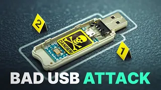 BAD USB: Attack on a SHUT DOWN Computer | Real Experiment