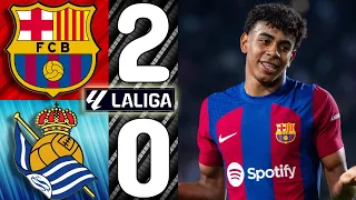 🎥 Barcelona vs. Real Sociedad [2-0] - Match Review (La Liga 2023/2024)