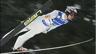 Robert Kranjec wins ski jumping (HS 200 Kulm 2010)