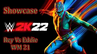 WWE 2K22 💠 Rey Mysterio VS Eddie Guerrero (Wrestlemania 21 Showcase)