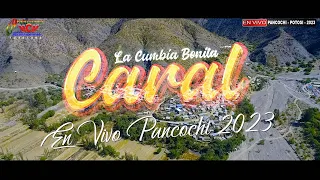 Grupo CARAL MIX CUMBIAS ( EN VIVO PANCOCHI 2023) Pasantes: Ariel y Margarita [MCM Producciones]