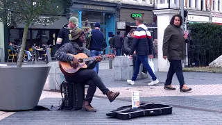 Amazing Instrumental Musician in London Street UK