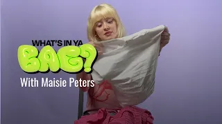 What's In Ya Bag With Maisie Peters