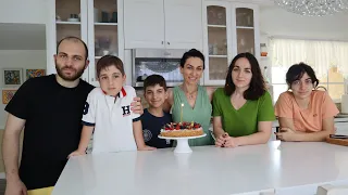 День Рождения Арка - Быстрый Торт Наполеон с Ягодами 🎂🍓 - Эгине - Семейный Влог - Heghineh