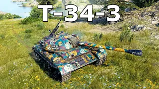 World of Tanks T-34-3 - 8 Kill  7,3K Damage - No Damage