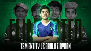 1v4 TSM Entity | Team Bablu vs TSM Entity | PUBGM