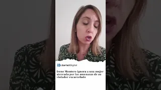 Irene Montero ignora a una mujer por las amenazas de su violador: "Te voy a serrar el cuello"