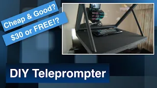 Make your own Teleprompter  |  Subscriber giveaway continues
