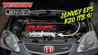 Jenvey Honda Civic EP3 Plug & Play ITB Kit + Haltech Elite 1500 ECU!