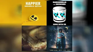 happier paris with me just like this - Marshmello vs The Chainsmokers