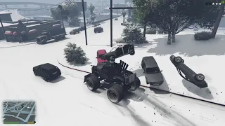 Gta online Christmas destruction