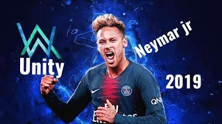 Neymar jr ▪ Alan x walker~ Unity ● Football skills and goals