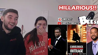 British Couple Reacts Chris Rock DESTROYS Will & Jada Pinkett Smith (Live Netflix Selective Outrage)