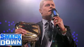 ⚡Quick-Hit Smackdown Highlights⚡Cody Rhodes announces his next challenger