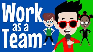 Work as a Team - Fun Song for Elementary and Primary Schools. Perfect for assemblies & classrooms.