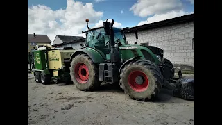 ☆Kasztanowy VLOG #9☆Prasowanie słomy☆Fendt 722☆Krone Combi Pack☆