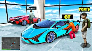 GTA 5 RP : STEALING Luxury LAMBORGHINI'S as a KID'S !! MALAYALAM