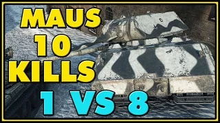 World of Tanks | Maus - 10 Kills - 9K Damage