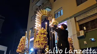 (PALERMO) - VENERDÌ SANTO DELLA CONFRATERNITA DEL SS. CROCIFISSO DEL BORGO VECCHIO (4K) 07/04/2023