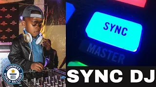DJ ARCH JNR EXPLAINS WHAT A SYNC DJ IS (5yrs Old)