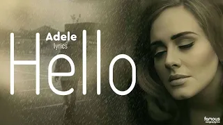 Adele-Hello(Lyrics)