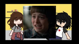 Mike and Eleven react to Will! (byler)REPOST