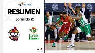 BAXI Manresa - Real Betis Baloncesto (91-84) RESUMEN | Liga Endesa 2022-23