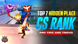 TOP 7 HIDDEN PLACE IN CS RANK 🤯 | IN TAMIL | NEXTERA MAP SECRET PLACE | CS RANK PUSH TIPS & TRICKS |