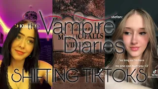 the vampire diaries shifting tiktoks compilation