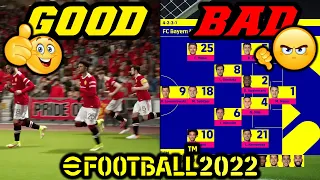 eFootball 2022 v1.00 | The Good & Bad Bits!