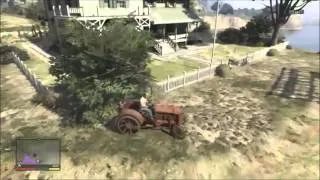 GTA V SECRET VEHICLE  *RUSTY TRACTOR*