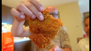 Taste Testing Popeyes Chicken | Pop Eyes Chicken